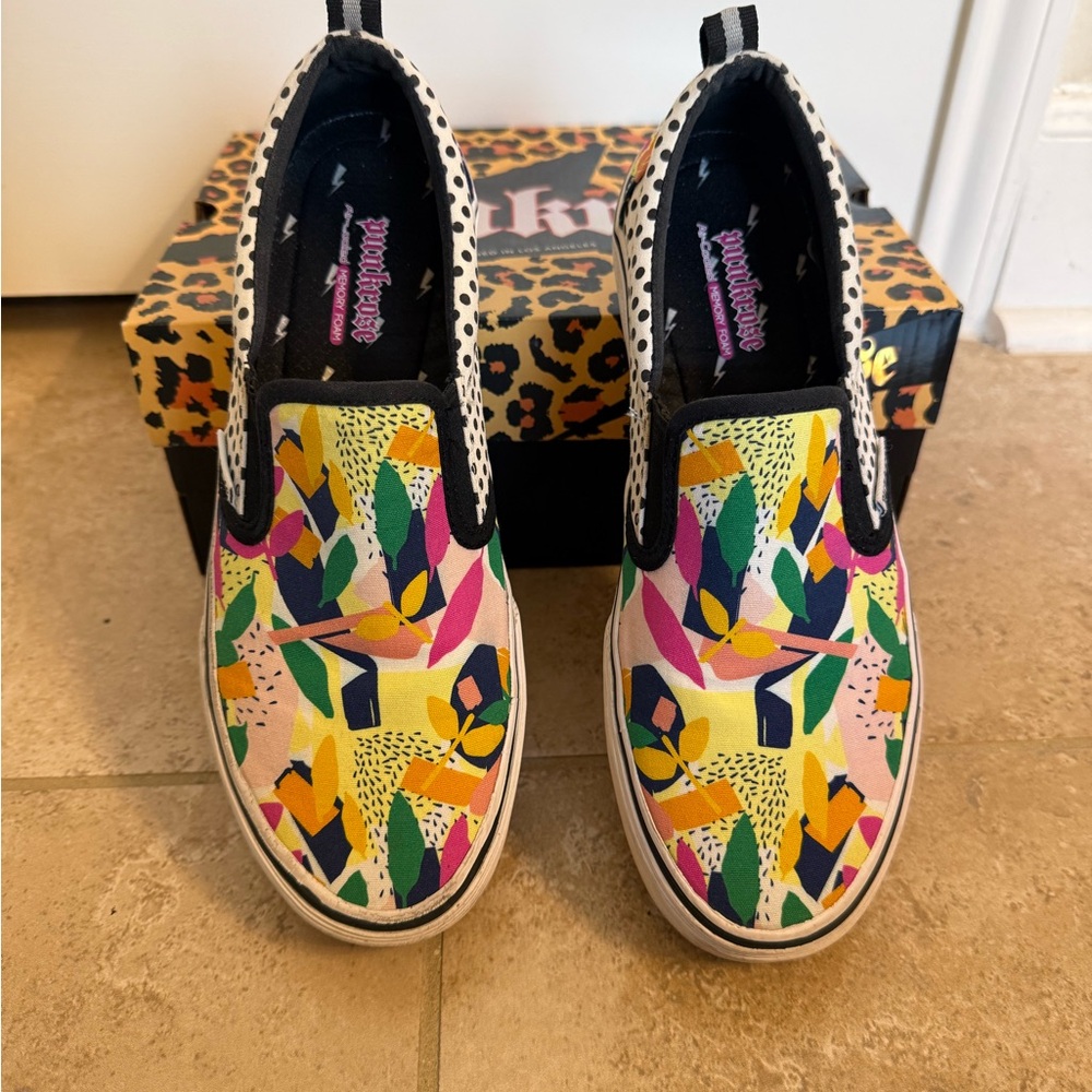 Punkrose Colorful Slip-On Women's Sneakers